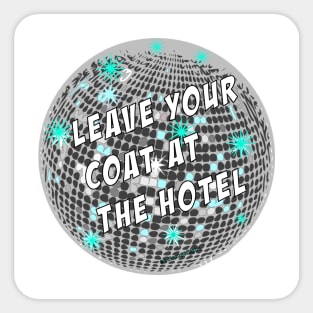 Rockdale Disco Ball Sticker